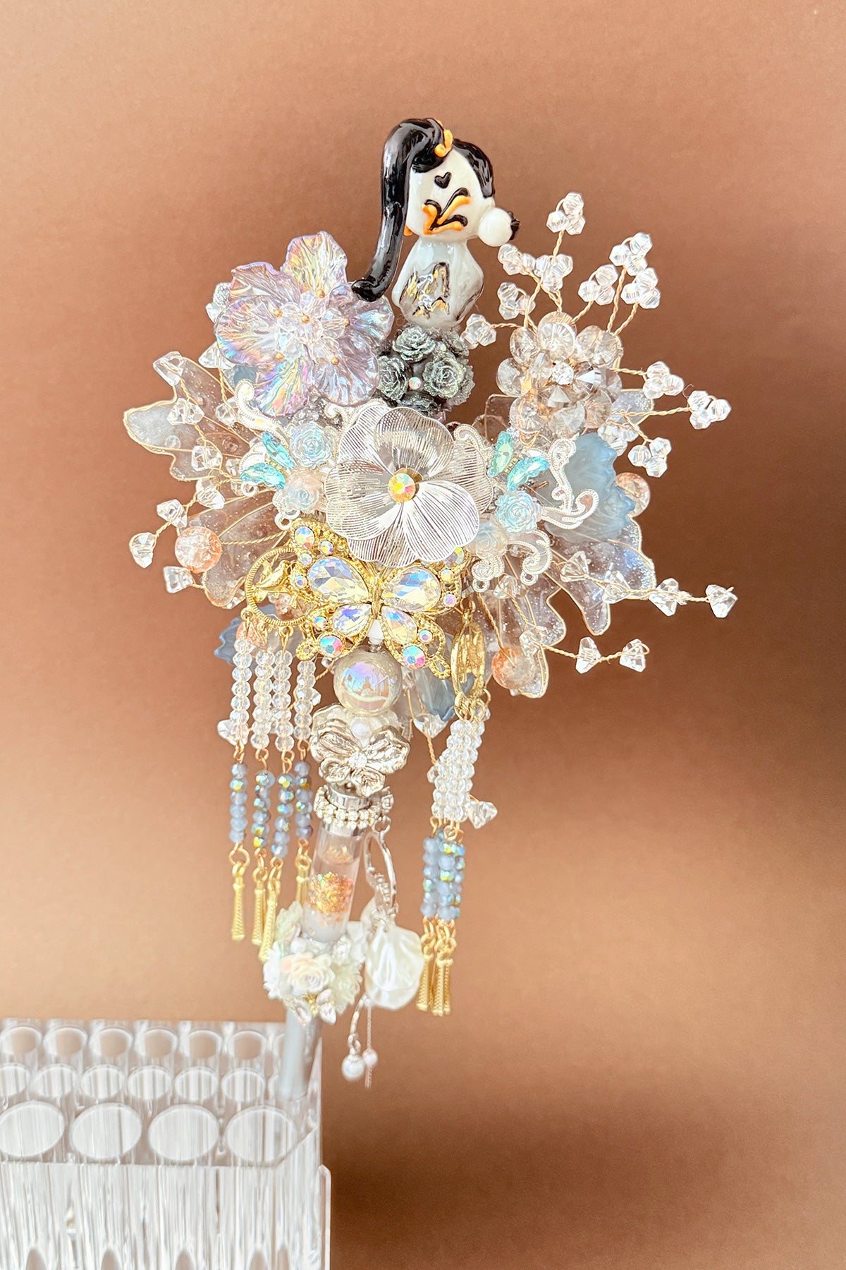 Stylo "POP MART" unique et fait à la main - Immortelle papillon