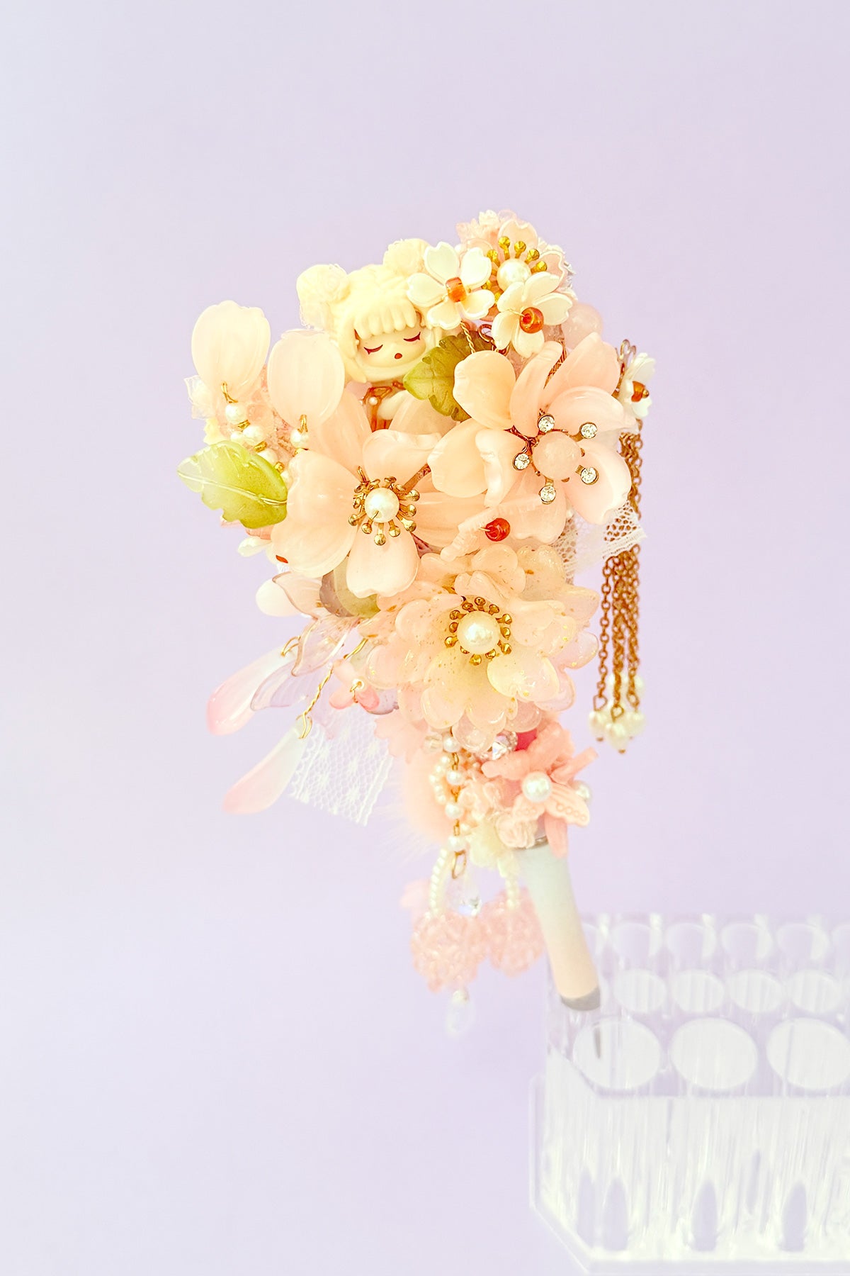 Stylo "POP MART" unique et fait à la main - La princesse des fleurs - HanWen Shop