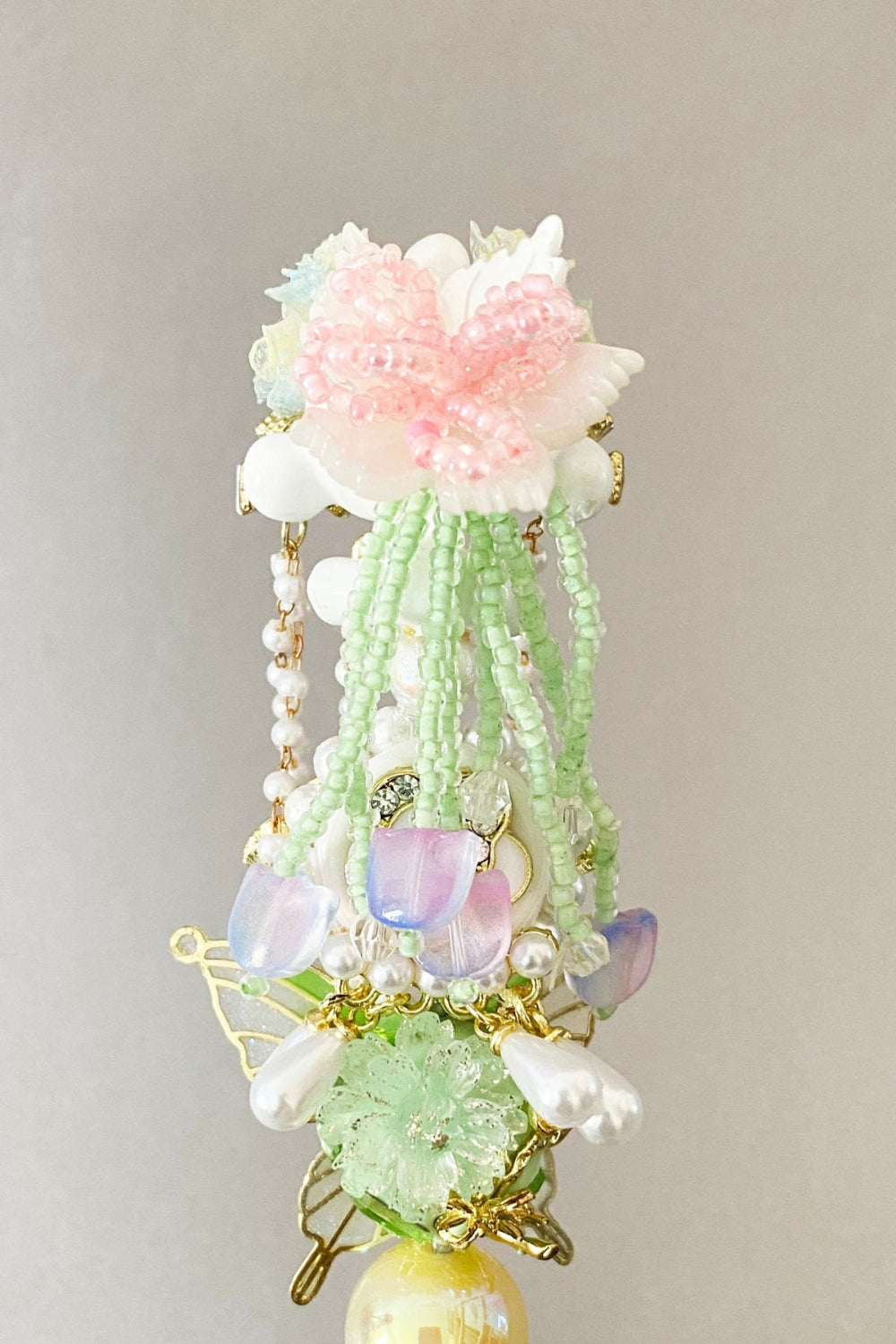 Stylo tactile "POP BEAN" de l'atelier de HanWen - Ange Papillon - HanWen Shop