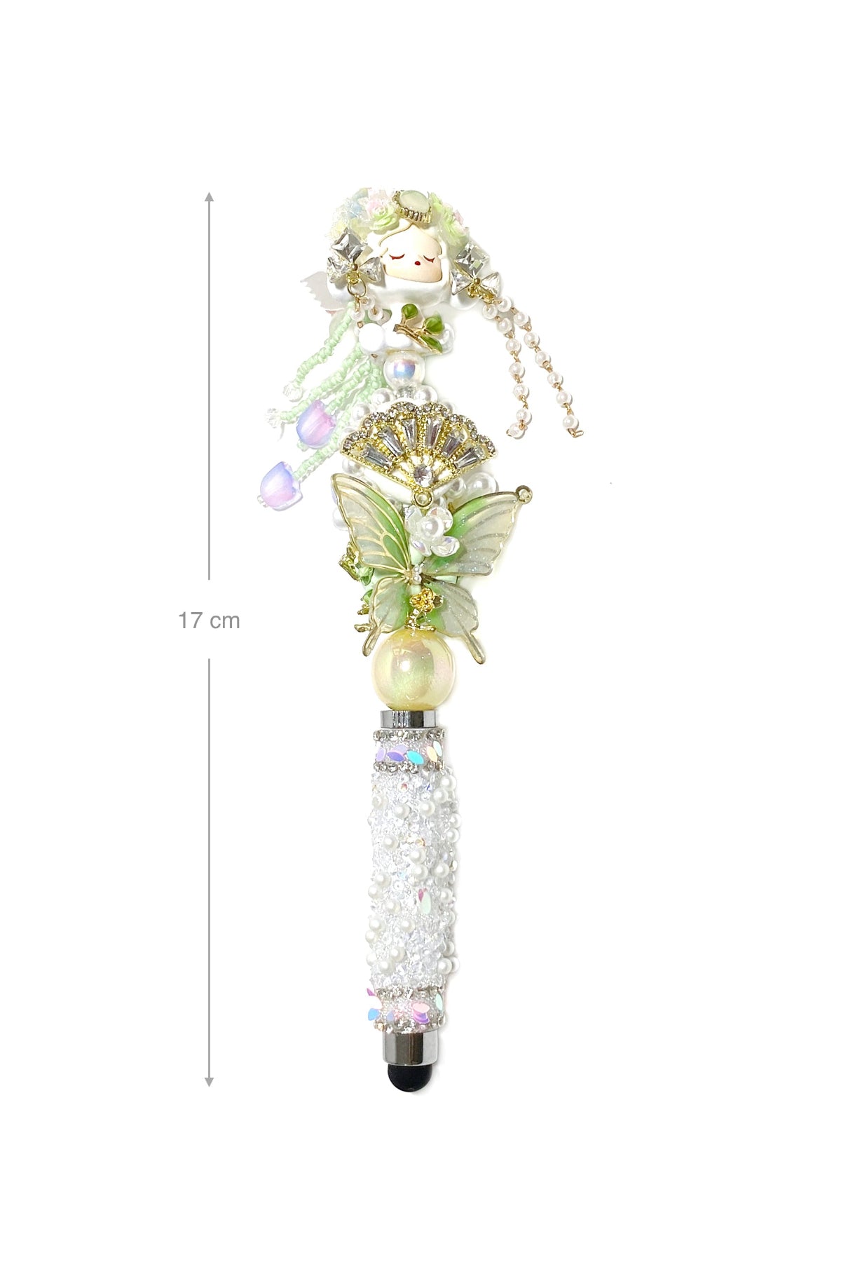 Stylo tactile "POP BEAN" de l'atelier de HanWen - Ange Papillon - HanWen Shop