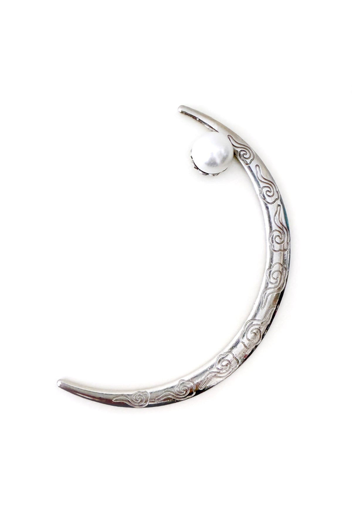 Épingle à cheveux “Croissant de lune” - L'ethnie Miao -HanWen Shop