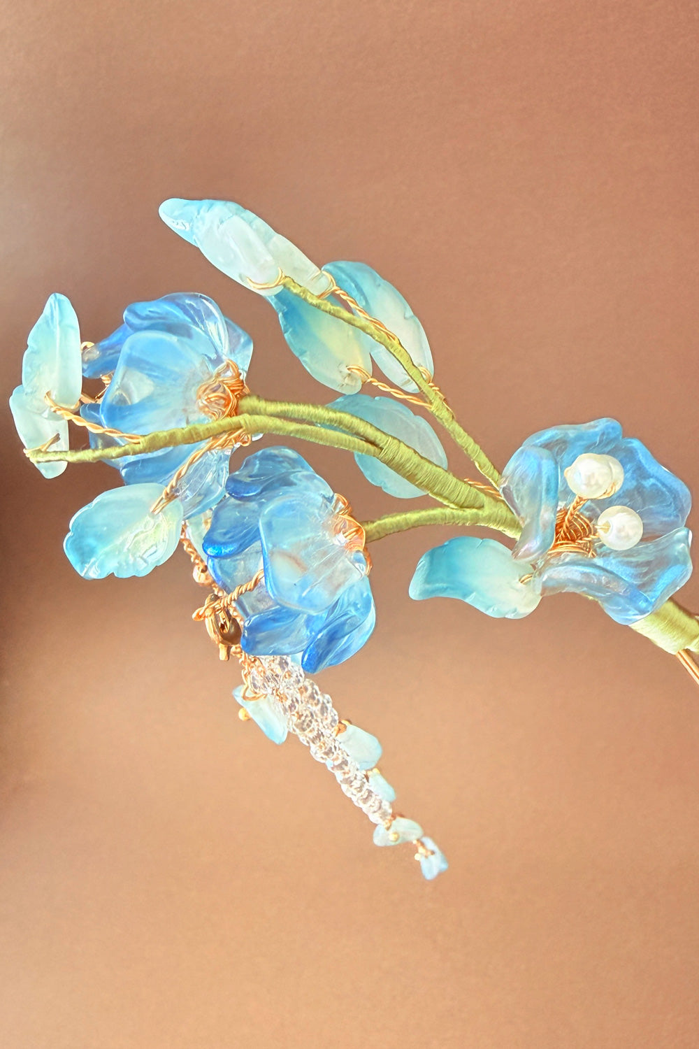 Épingle à cheveux en forme de U - Les Cieux d'azur - HanWen Shop