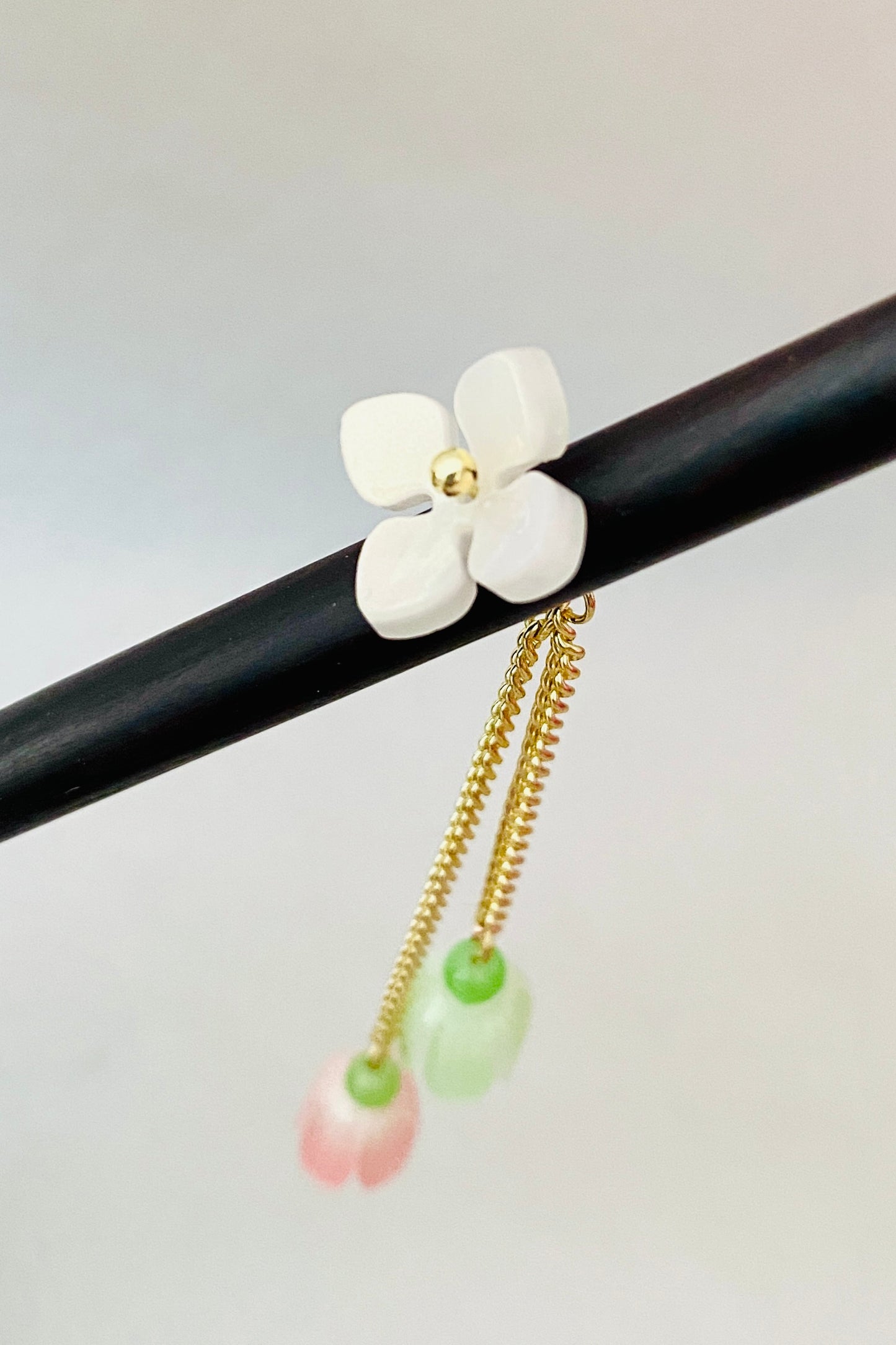 Épingle à cheveux en bois - Fleurs de cloche - HanWen Shop
