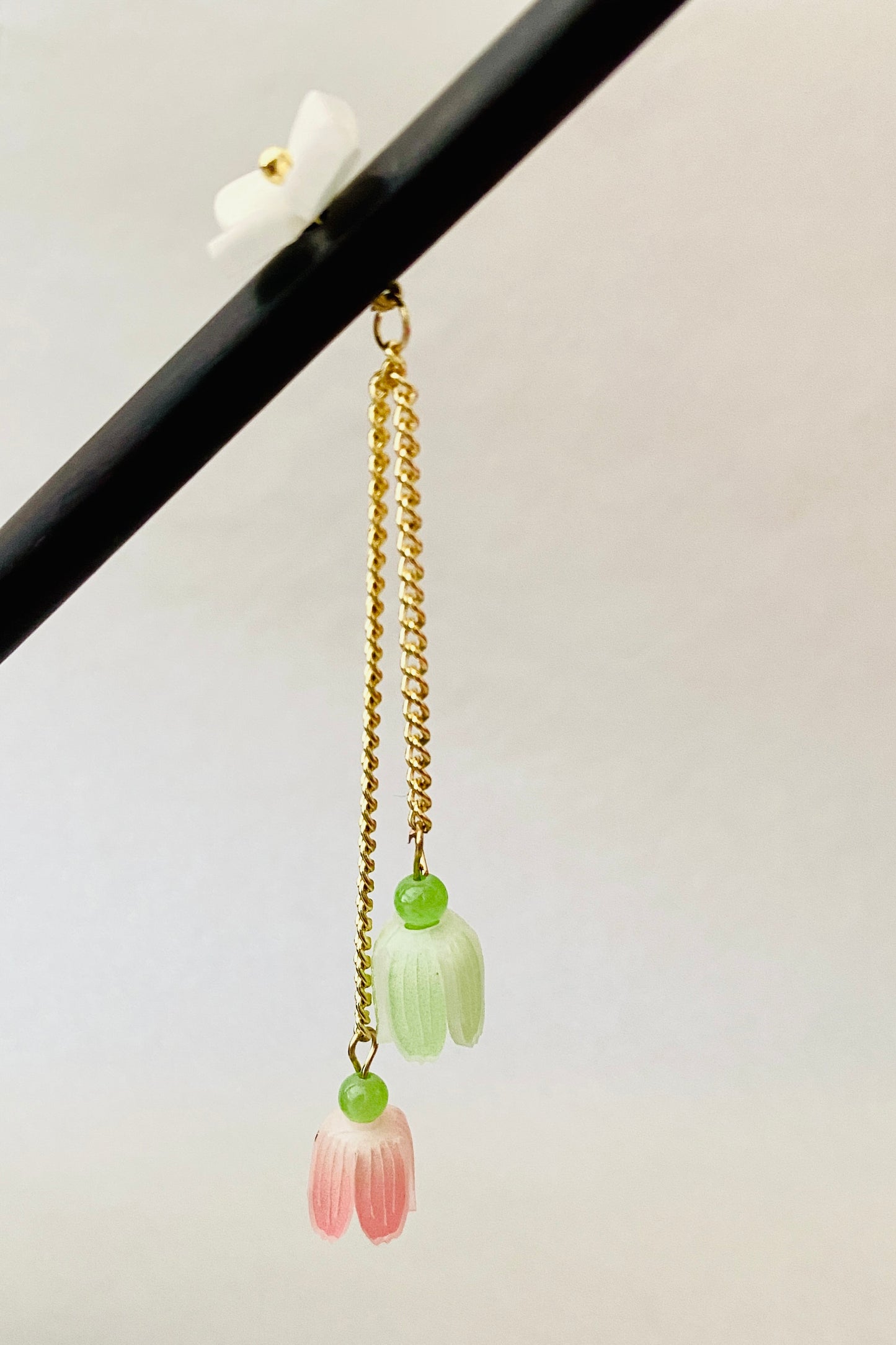 Épingle à cheveux en bois - Fleurs de cloche - HanWen Shop