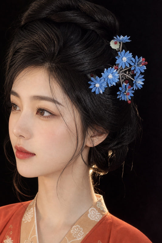 Horquilla en forma de U - Colgante (estilo de la dinastía Qing)
