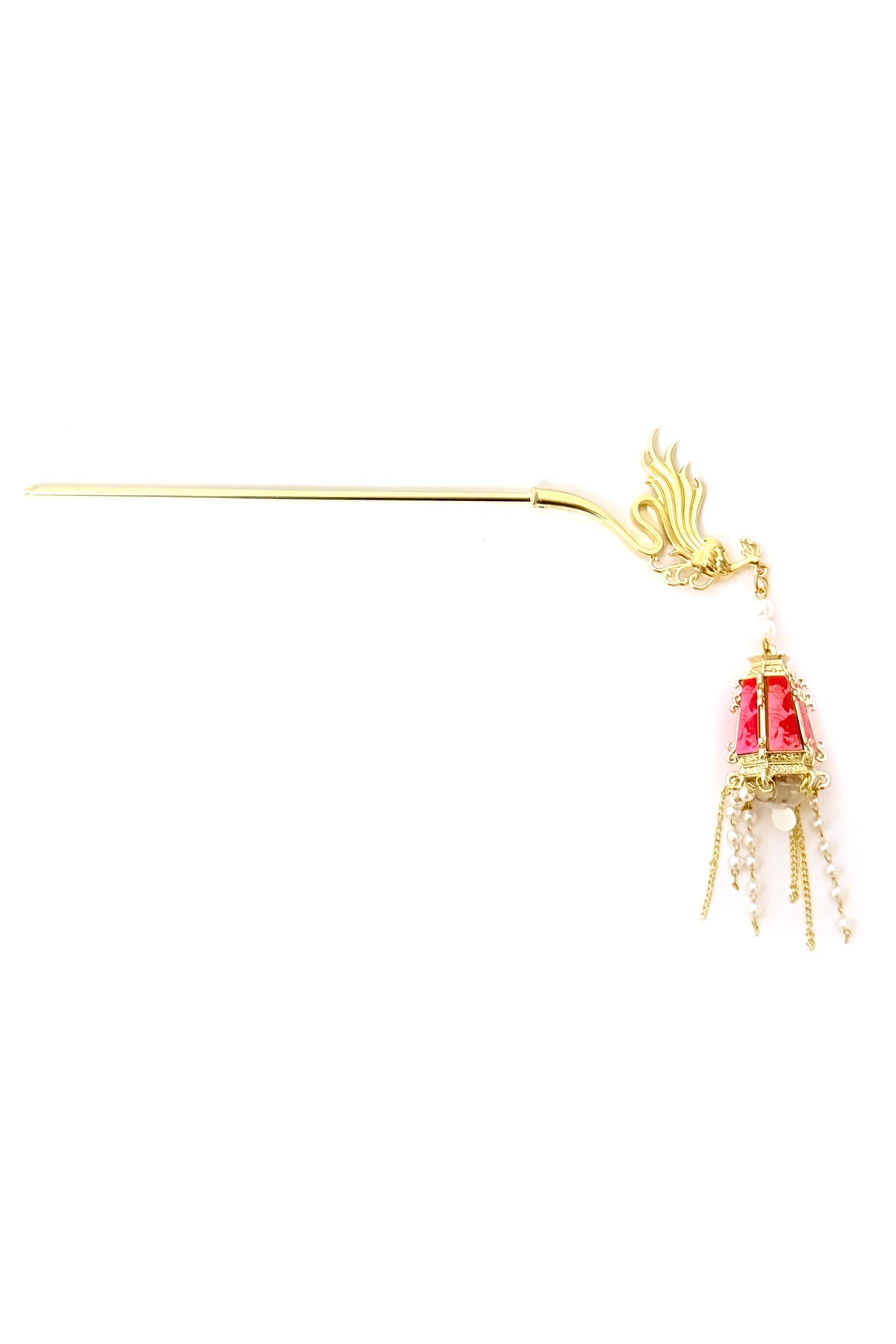 Épingle à cheveux phénix avec lumière LED – Lanterne du Palais - HanWen Shop