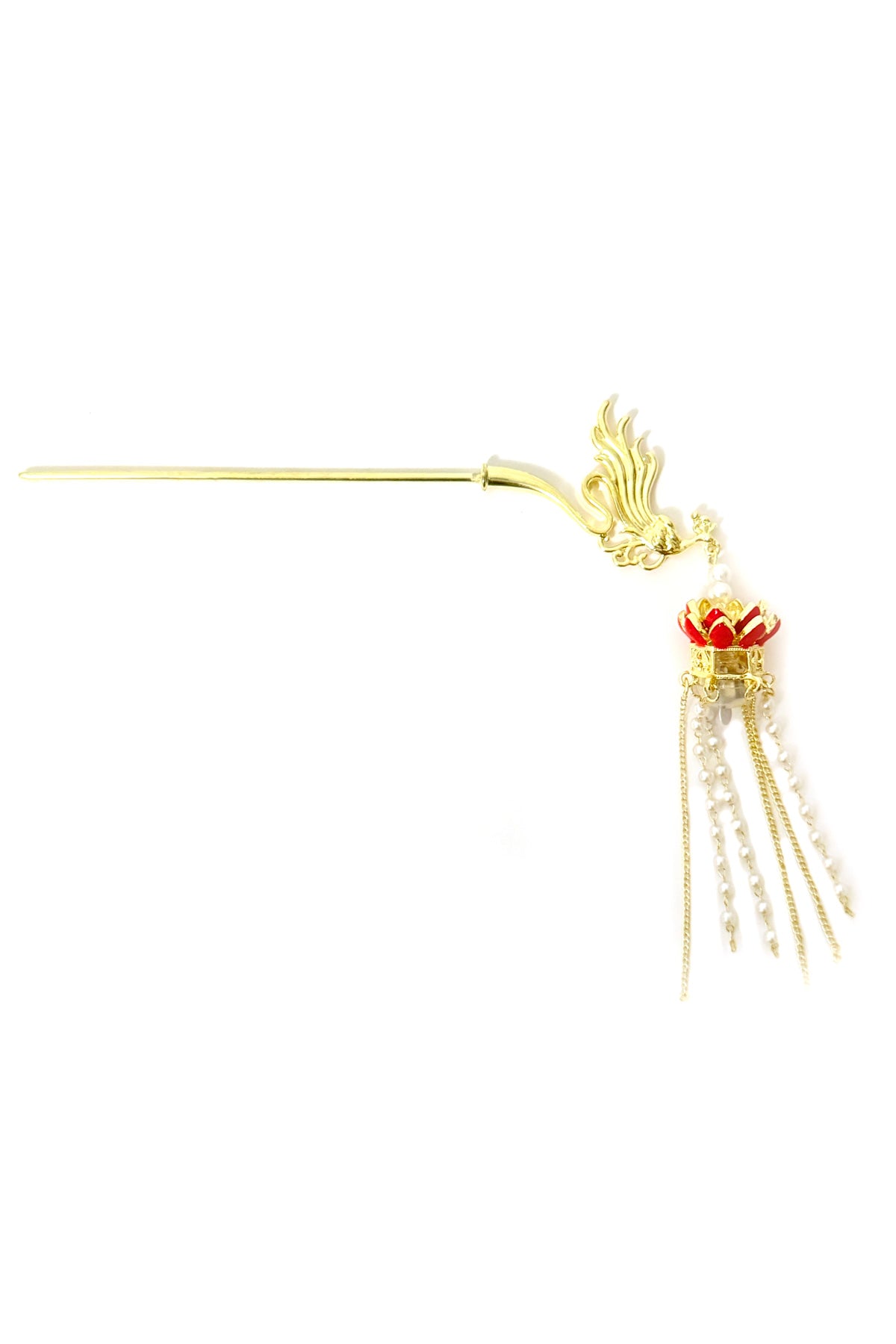 Épingle à cheveux phénix avec lumière LED - Panier de fleurs - HanWen Shop