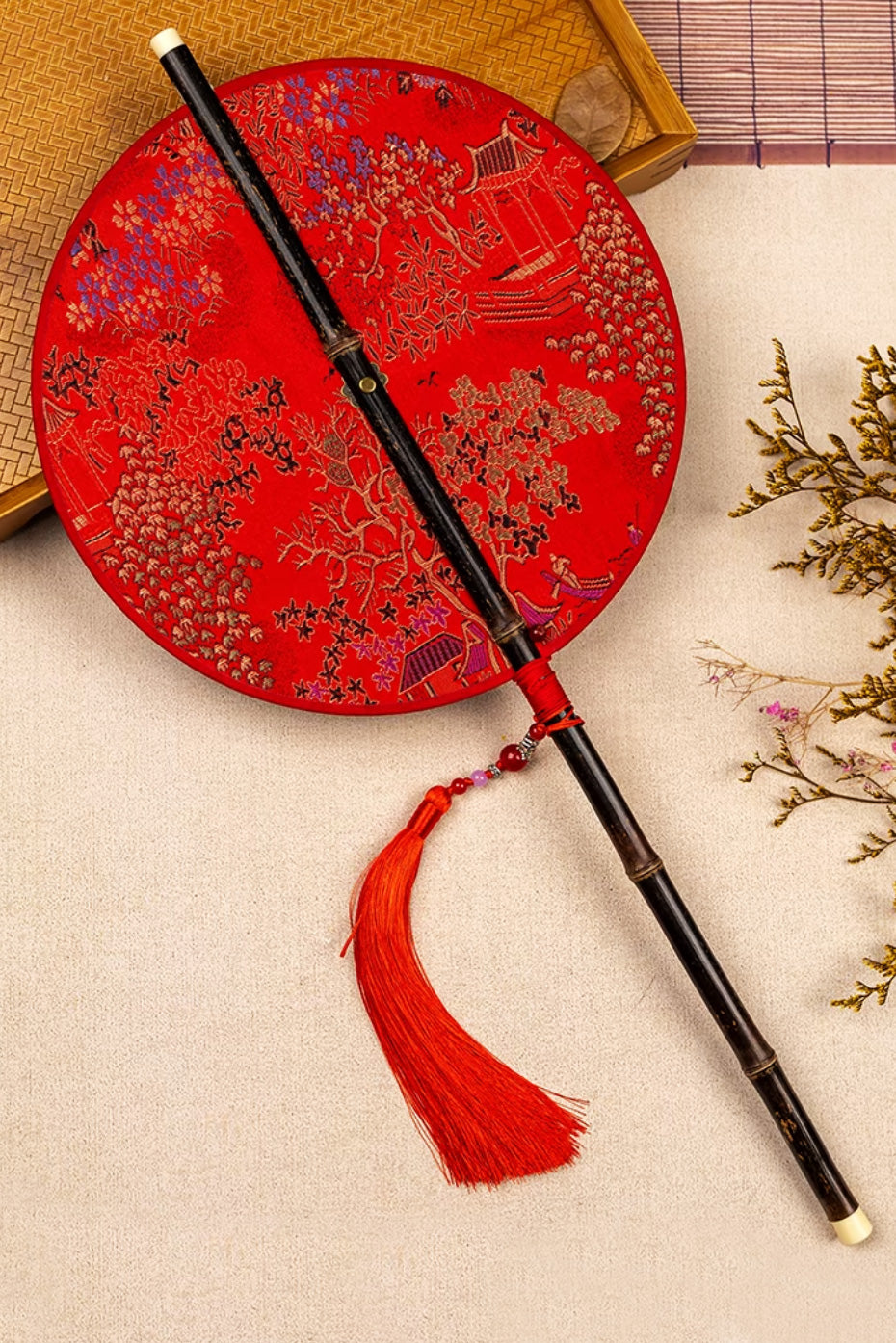Éventail de taille - Collection antique - HanWen Shop