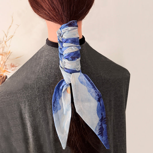 2 coiffures faciles avec un ruban à cheveux