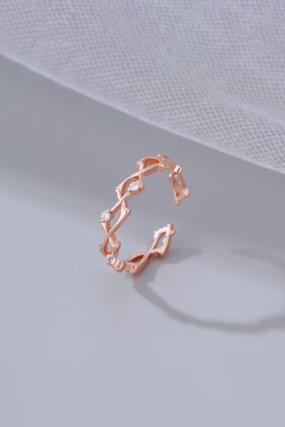 Bague - Couleur Or Rose - HanWen Shop