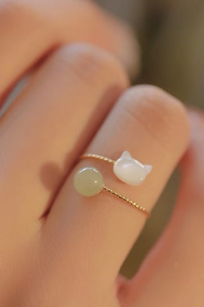 Bague - en Jade - HanWen Shop
