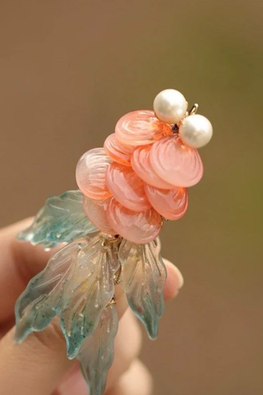 Barrette à cheveux - Carpe Koï - HanWen Shop