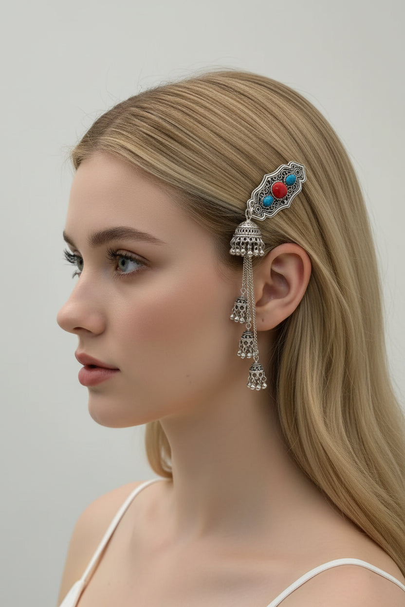 Barrette mongole - Chant du Désert - HanWen Shop
