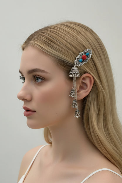 Barrette mongole - Chant du Désert - HanWen Shop
