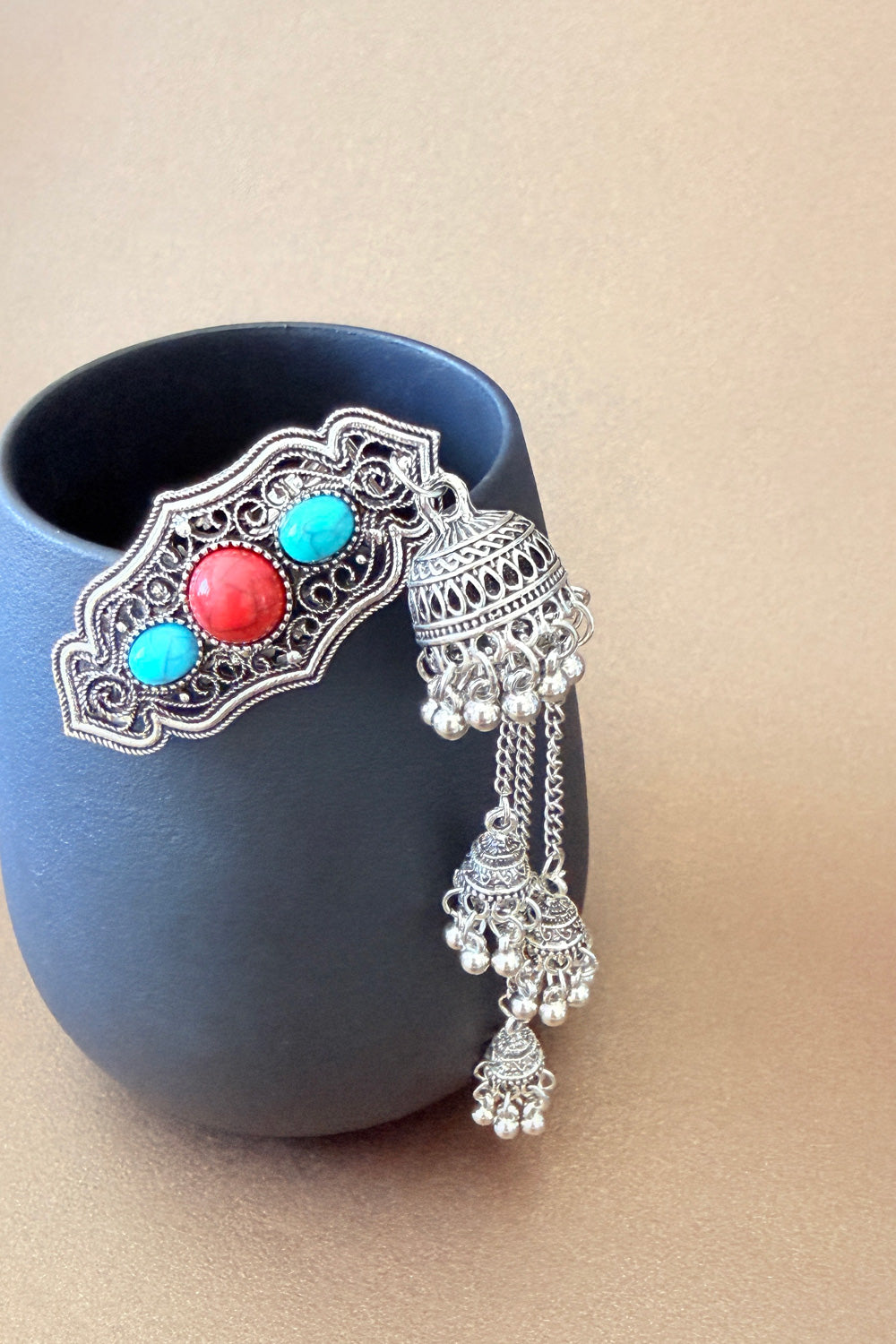 Barrette mongole - Chant du Désert - HanWen Shop