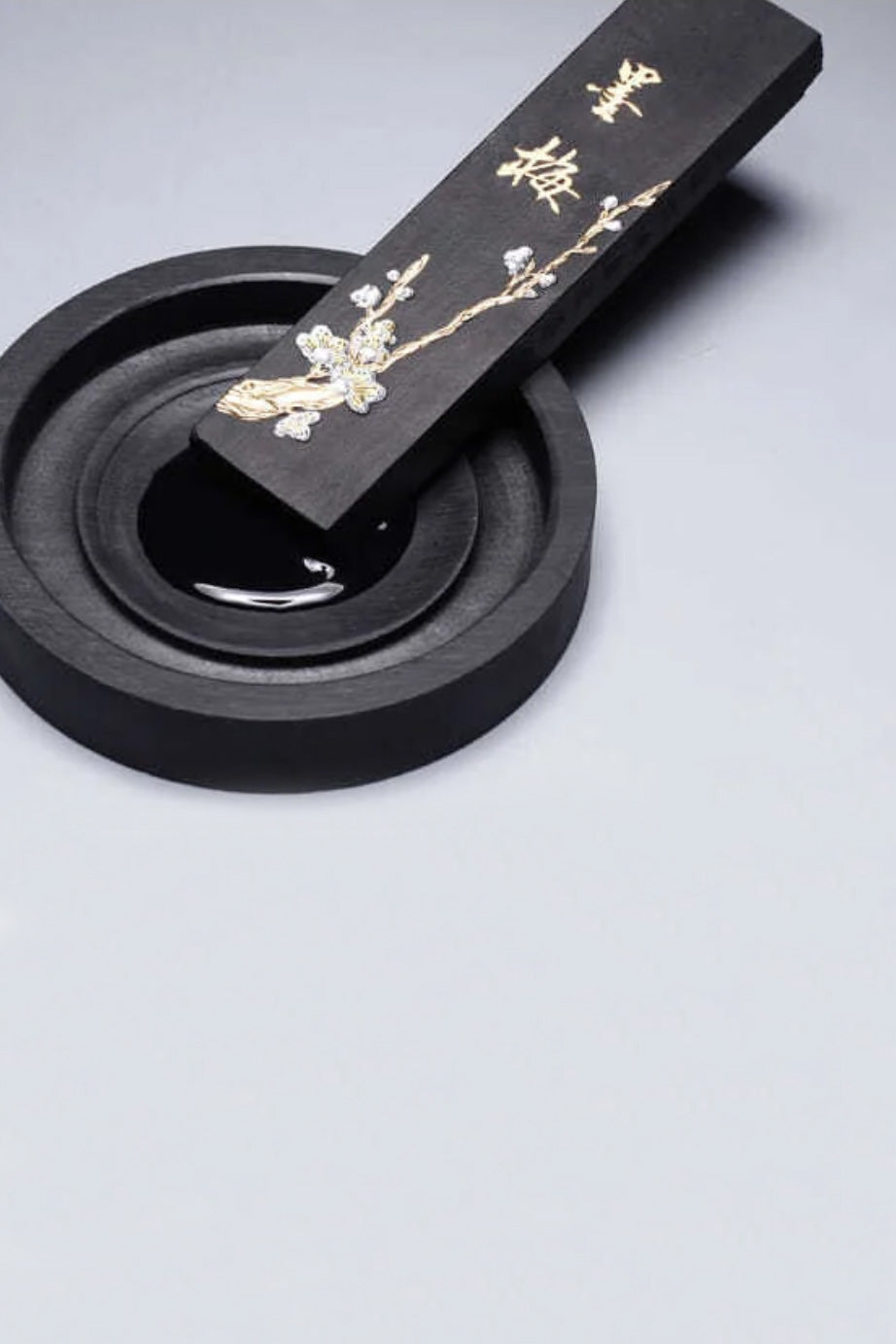 Bâton d’encre chinoise traditionnelle - Encre de Pin - HanWen Shop