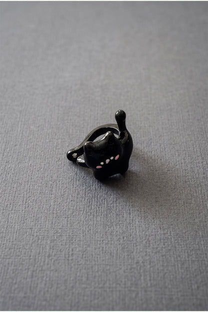 Boucles & Ear cuff Chat - HanWen Shop