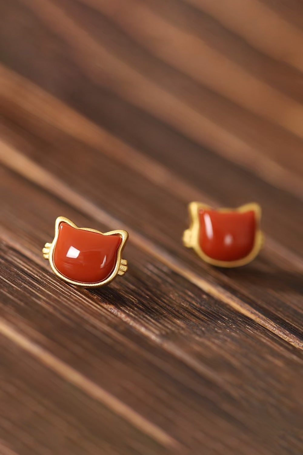 Boucles & Ear cuff Chat - HanWen Shop