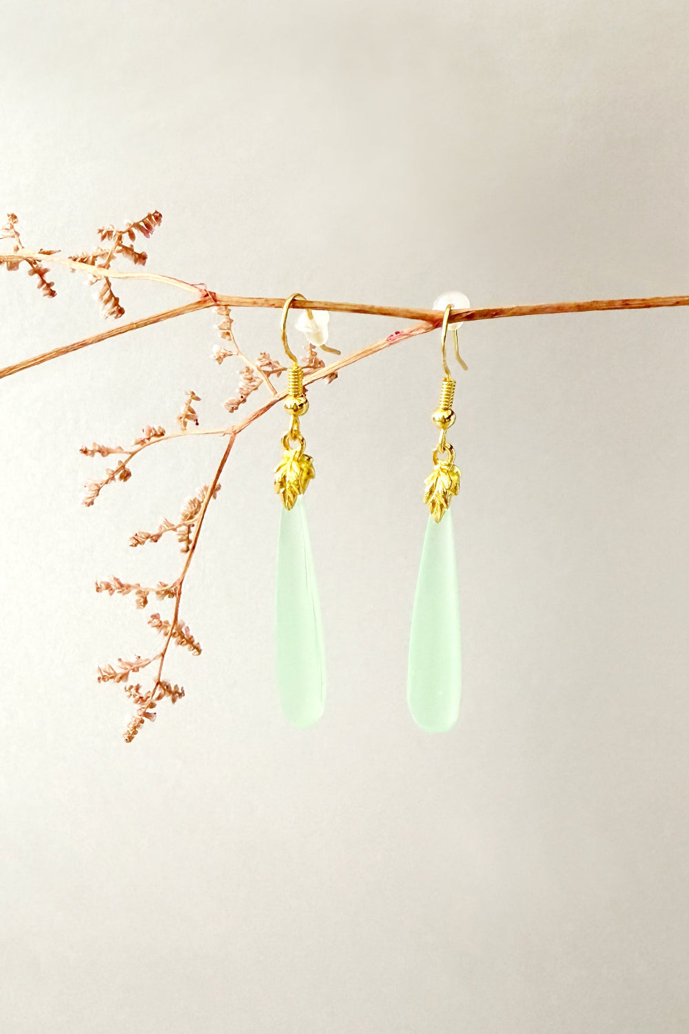 Boucles d’oreilles - En gouttes de résine - HanWen Shop