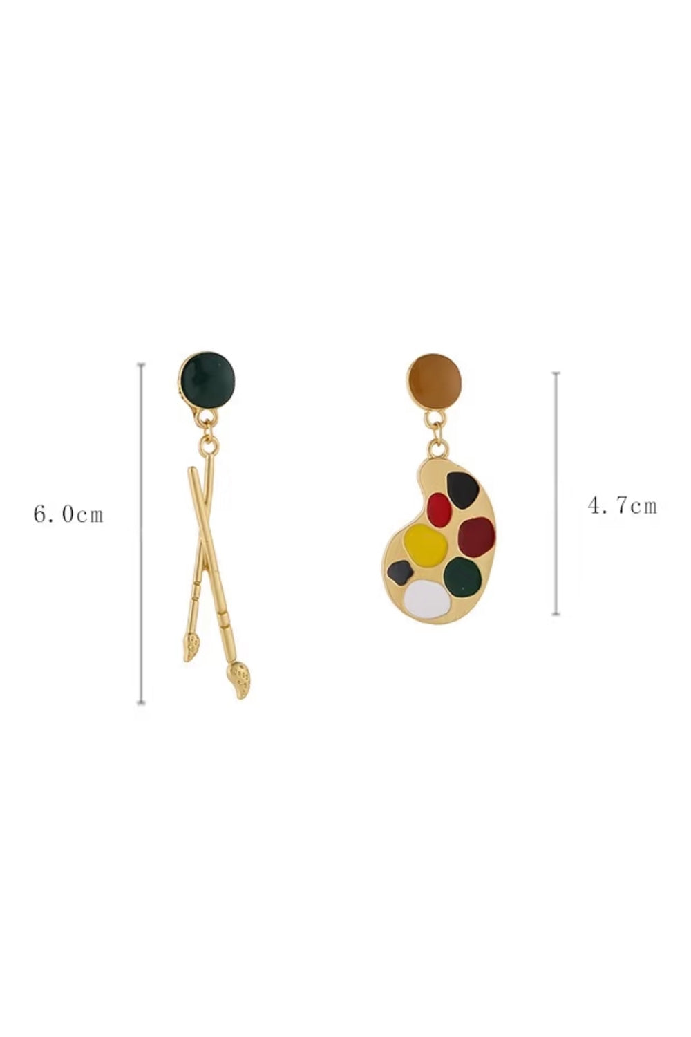 Boucles d’oreilles - Esprit Artiste & Fantaisie - HanWen Shop