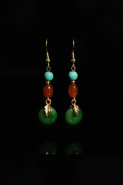 Boucles d’oreilles - Style jade - HanWen Shop