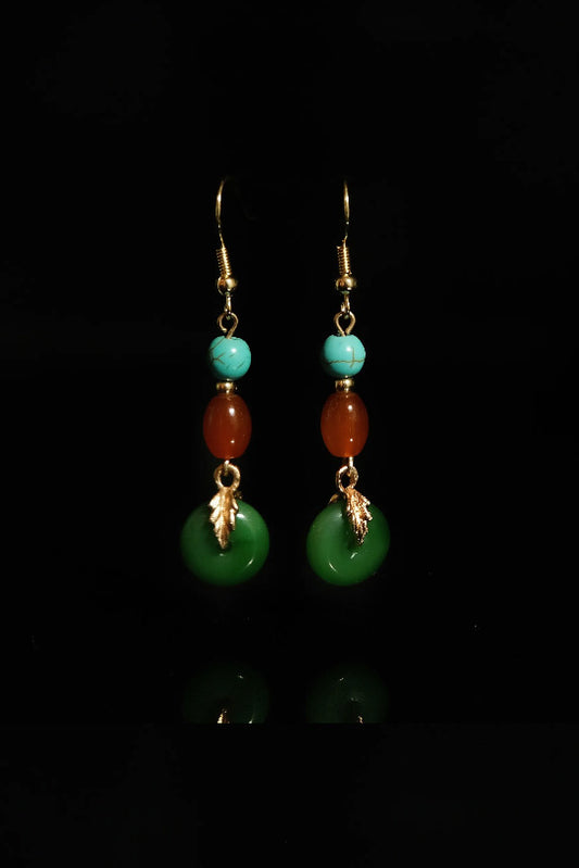 Boucles d’oreilles - Style jade - HanWen Shop