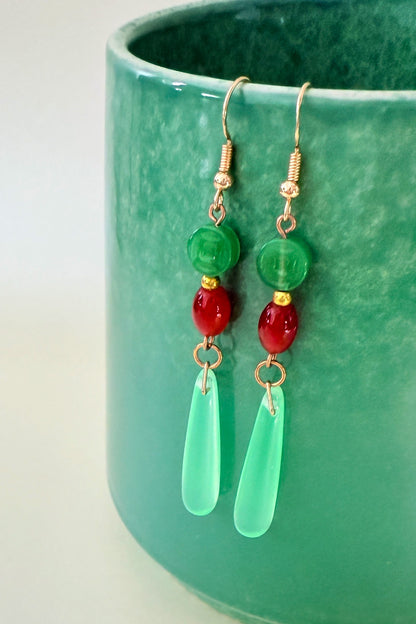 Boucles d’oreilles - Style jade - HanWen Shop