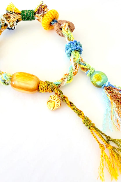 Bracelet apaisant fait main et personnalisable - Douceur printanière – Chat - HanWen Shop