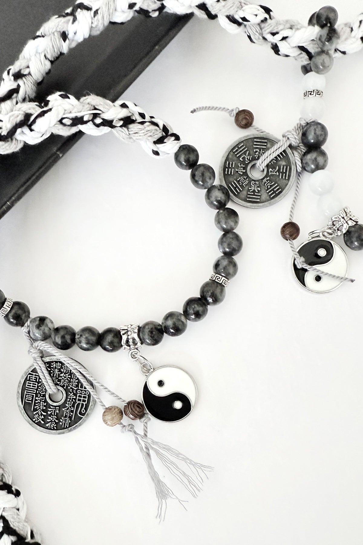 Bracelet cordon - Yin-Yang - HanWen Shop