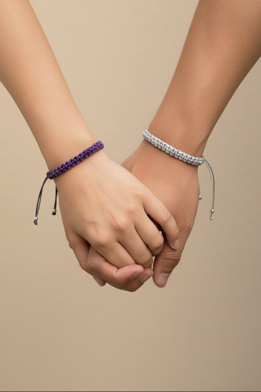 Bracelet cordon personnalisable - Cadenas des amoureux - HanWen Shop