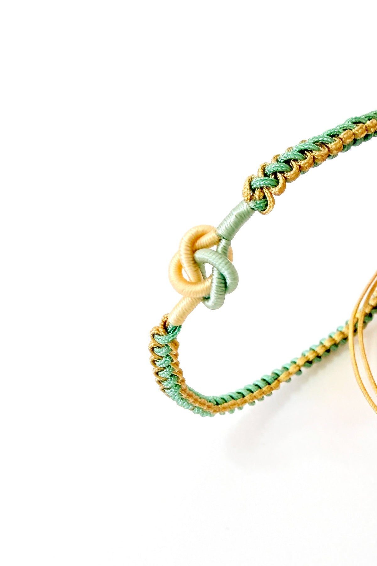 Bracelet cordon personnalisable - Nœud des cœurs unis - HanWen Shop