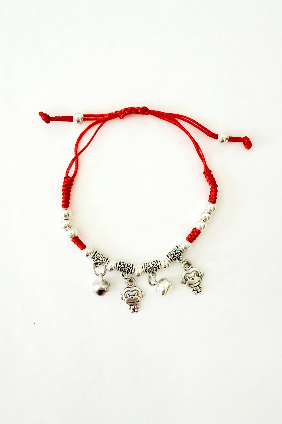 Bracelet cordon rouge - 12 signes du zodiaque - Singe - HanWen Shop
