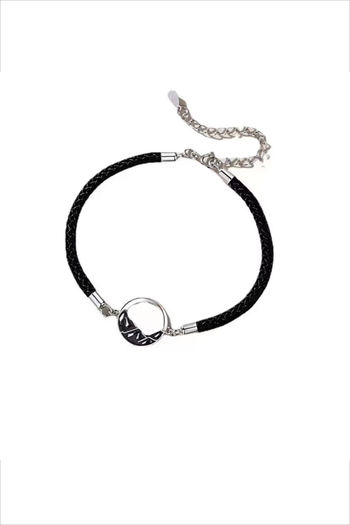 Bracelet couple – Paire de bracelets en argent -HanWen Shop
