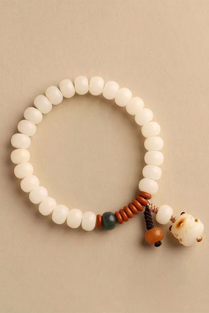 Bracelet en graines de Bodhi naturelles - Chat - HanWen Shop