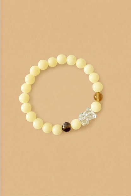 Bracelet en graines de Bodhi naturelles - Chat - HanWen Shop