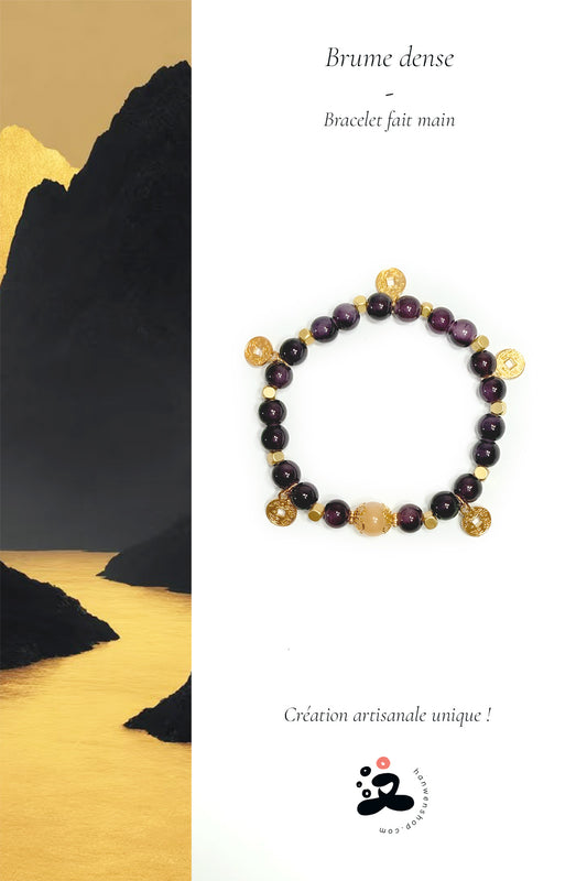Bracelet fait main - Brume dense