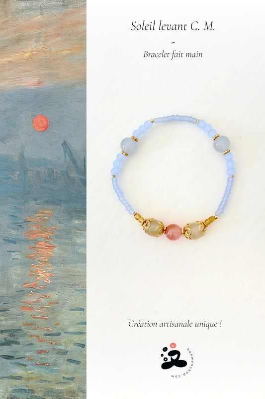 Bracelet fait main - 🌅 Soleil levant C. M. - HanWen Shop