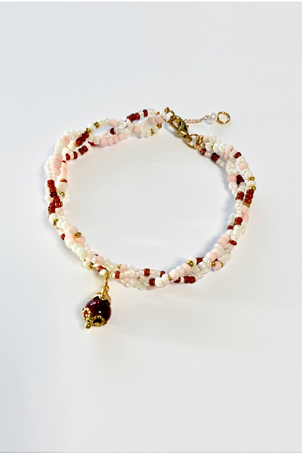 Bracelet fait main multicolore – Nuances Morandi - HanWn Shop