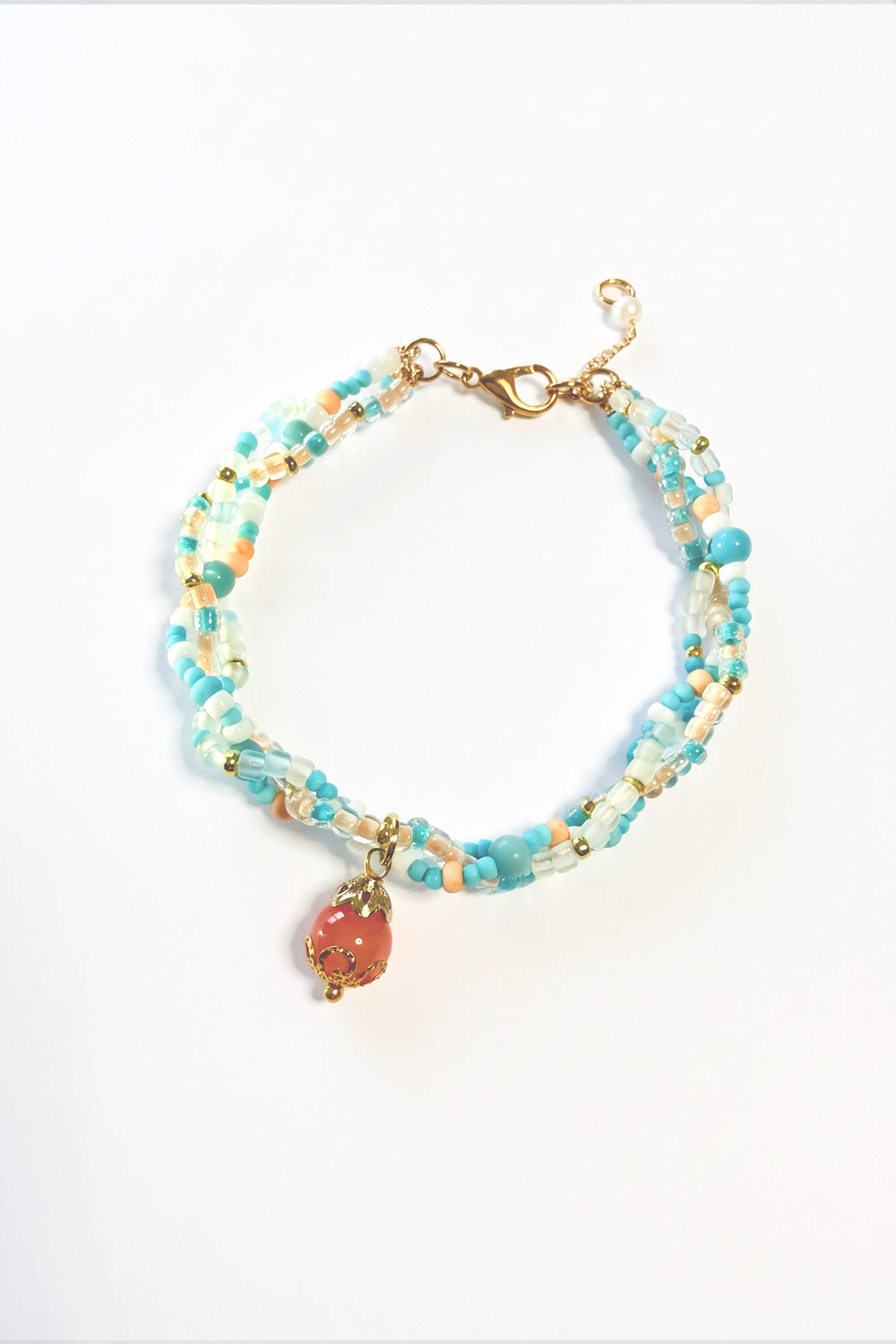 Bracelet fait main multicolore – Nuances Morandi - HanWn Shop