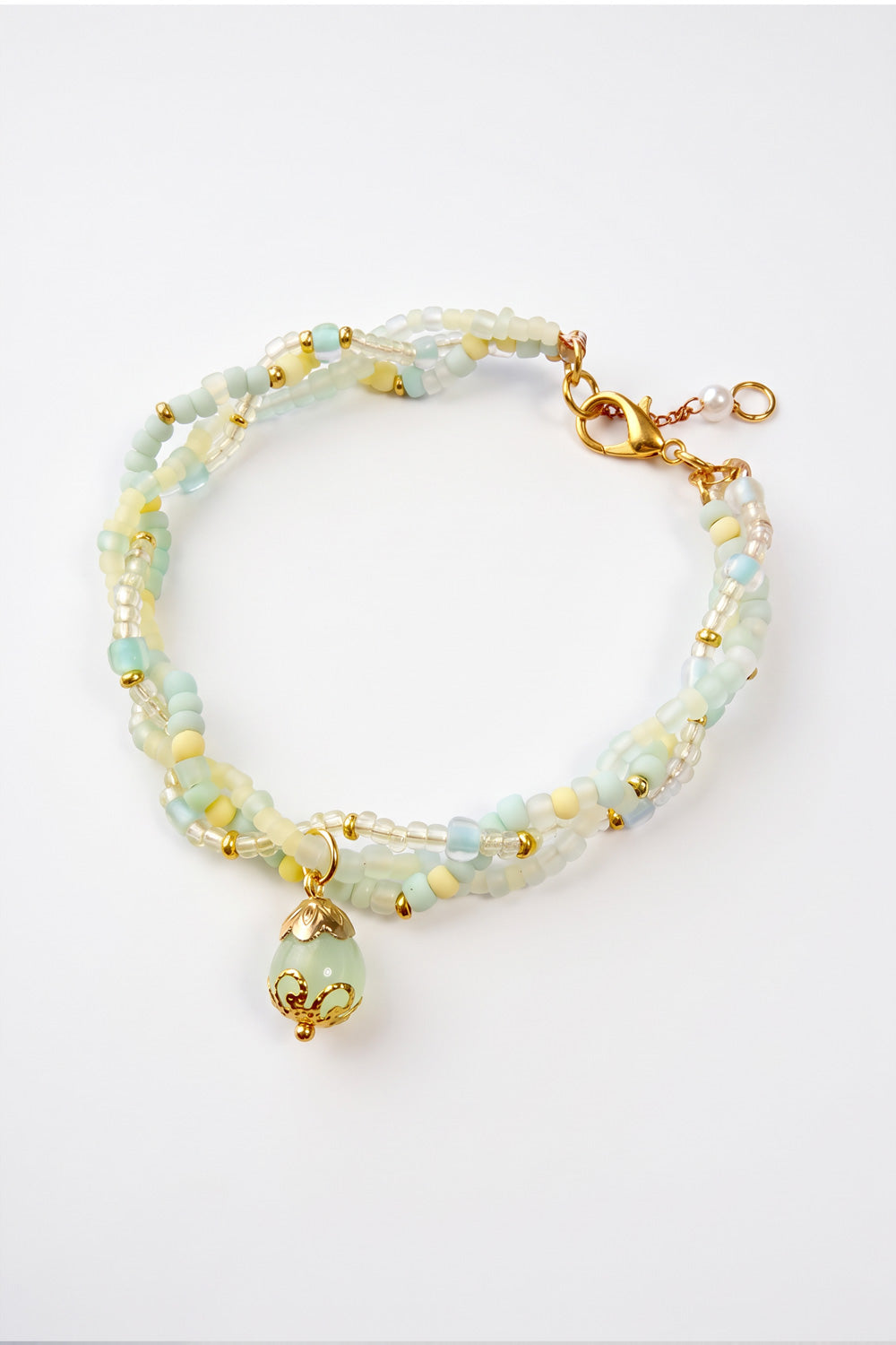 Bracelet fait main multicolore – Nuances Morandi - HanWn Shop