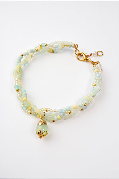 Bracelet fait main multicolore – Nuances Morandi - HanWn Shop