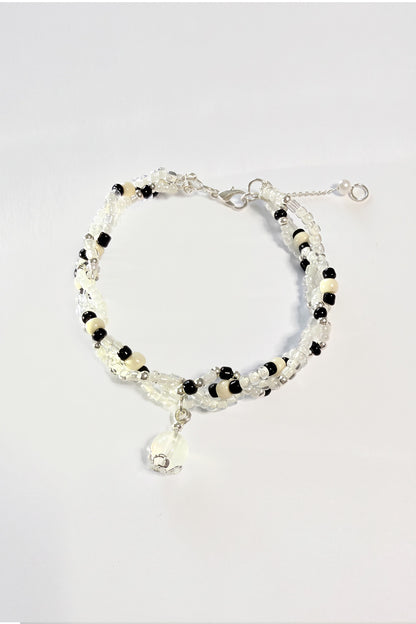 Bracelet fait main multicolore – Nuances Morandi - HanWn Shop