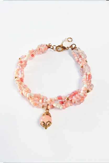 Bracelet fait main multicolore – Nuances Morandi - HanWn Shop