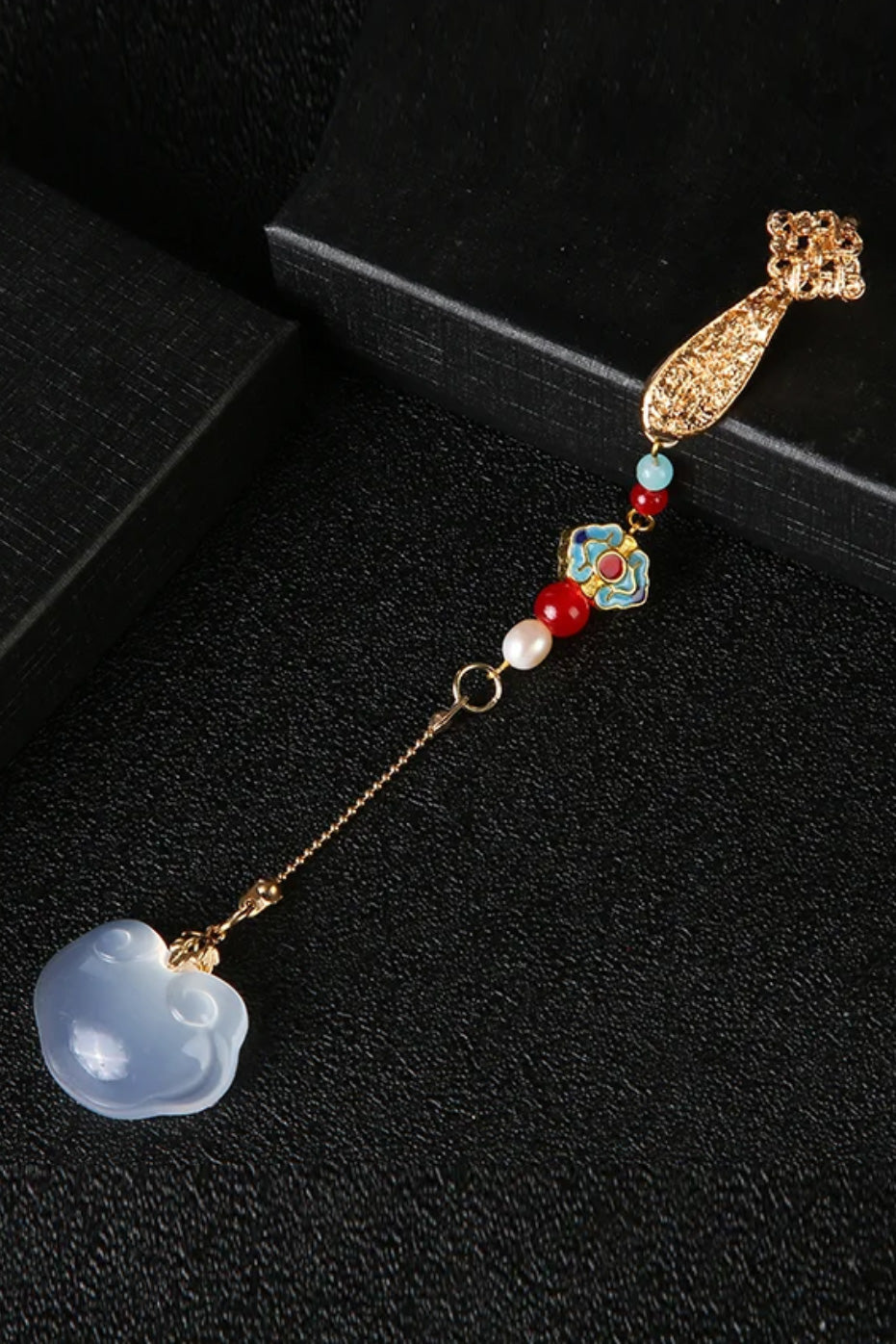 Broche longue décorative - Style chinois - HanWen Shop