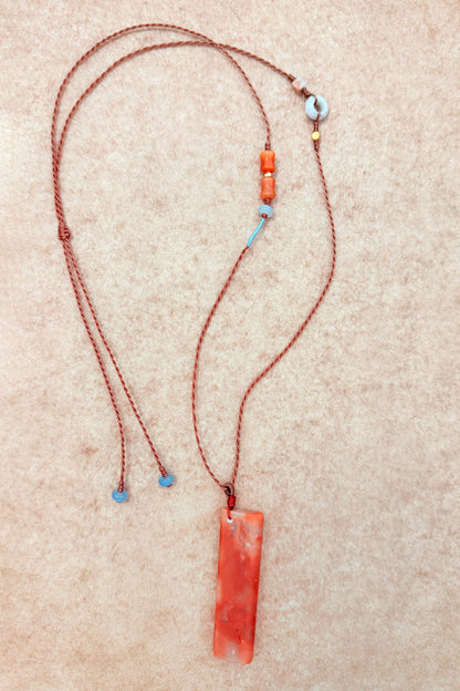 Collier personnalisé en pierre - Porte-bonheur - HanWen Shop