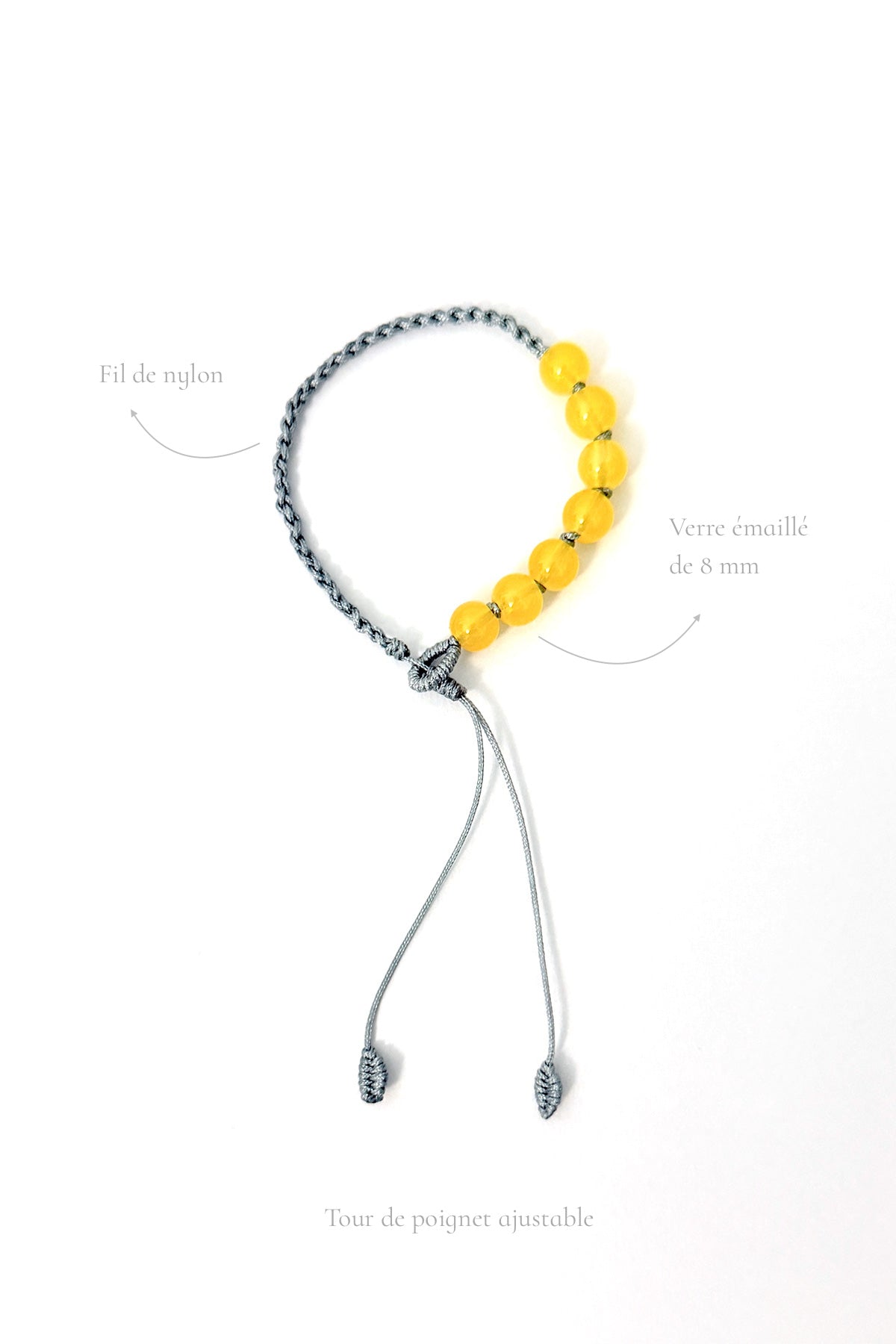 Cordelette personnalisé - Votre couleur de la chance - HanWen Shop