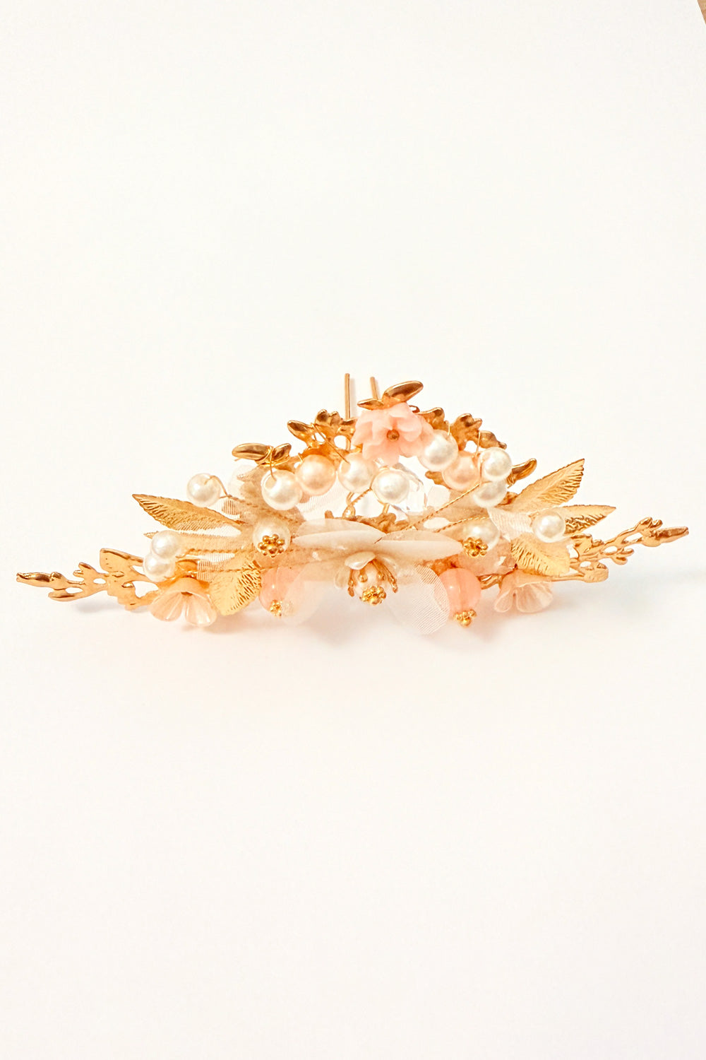 Couronne - Les fleurs rosées - HanWen Shop