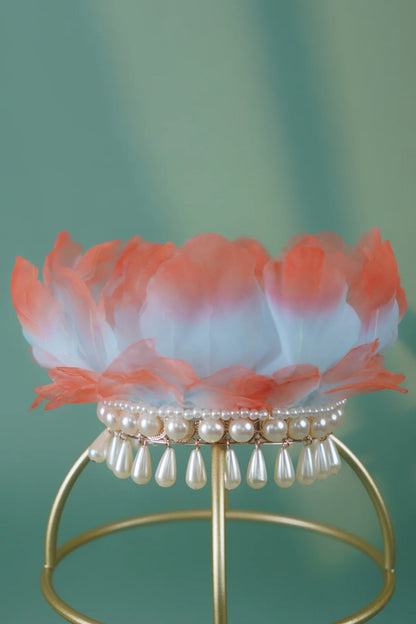 Couronne florale en soie « Koï » - HanWen Shop