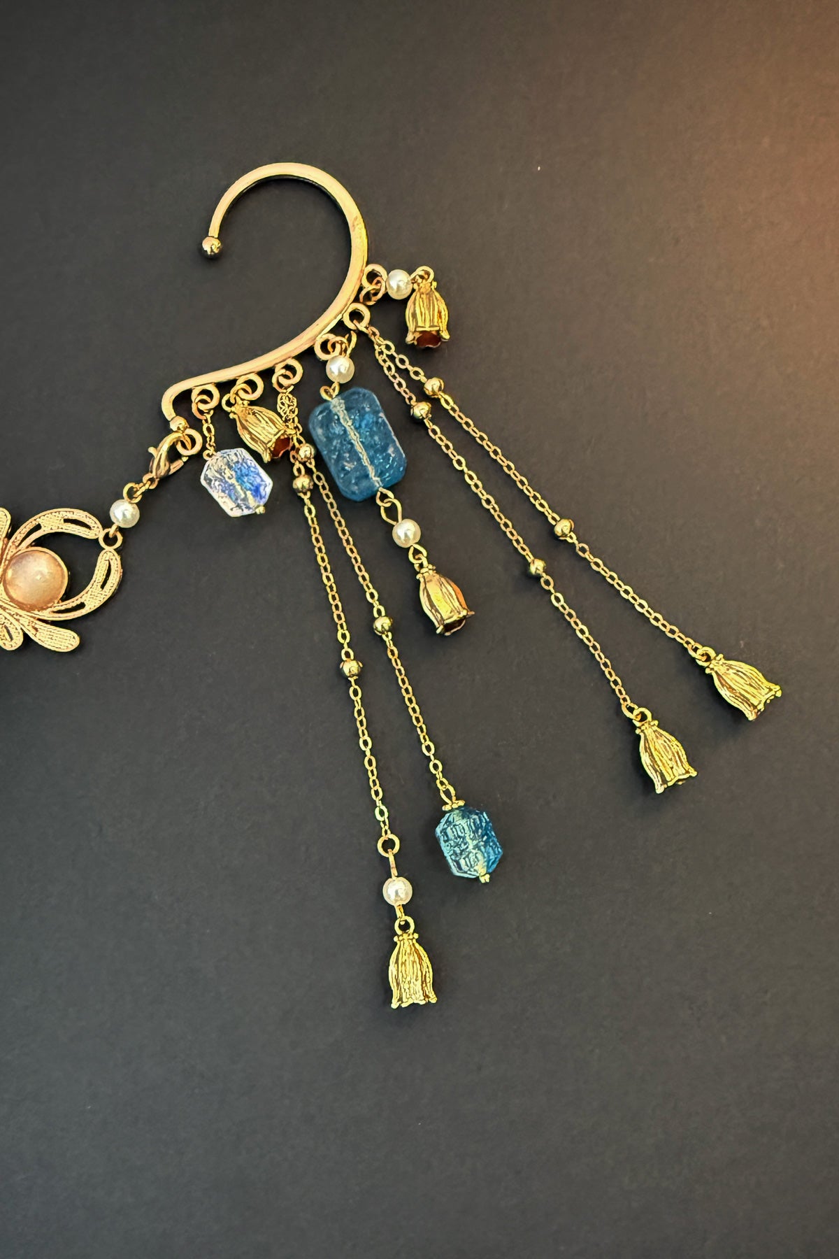 Crochet d’oreille à pampilles - HanWen Shop