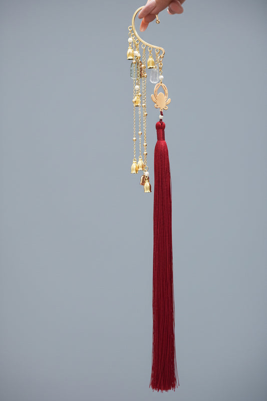 Crochet d’oreille à pampilles - HanWen Shop